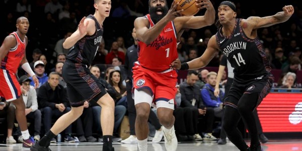 哈登31+4+6伦纳德26+5+5 小波特18分快船轻取篮网